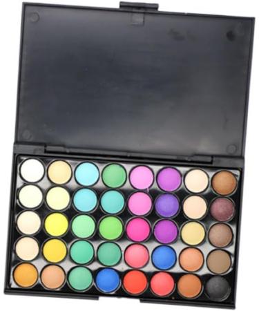 Beavorty 2pcs 40 Eyeshadow Girls Pallet Shadow Cosmetic Pearly Colors Ladies Multicolor Lustre for Smoky 1 count (Pack of 1) As Shownx2pcs - Buy Online on GoSupps.com