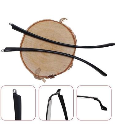 RiJpex Universal Glasses Leg & Ear Hook Holder - Black TR90 Replacement Arms | Glasses Repair Kit - Buy Online on GoSupps.com