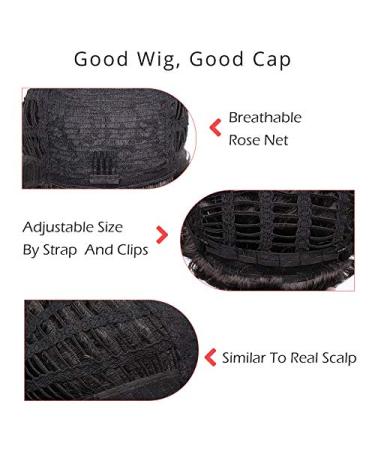 Black Pixie Cut Hair Wig - African American Short Wig for Women (9627-g) - Buy Online on GoSupps.com