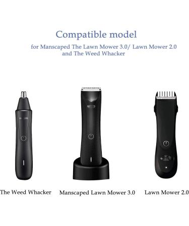 Power Cord for Manscaped Lawn Mower 3.0/2.0 - Electric Groin Hair Trimmer Cable - Weed Whacker Nose Trimmer - Male Hygiene Razor Clippers (Cord Only) - Buy Online on GoSupps.com