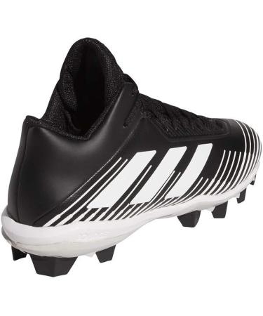 adidas Men's FBG61 Football Shoe 8.5 - Black/White/Grey | Lightweight & Stylish - Buy Online on GoSupps.com