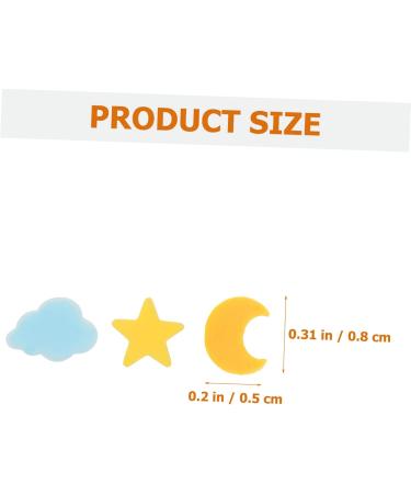 Beaupretty 1 Nail Art Polymer Clay Nail Art Flakes Cloud Moon Charms Nail Decals Nail Art Supplies Nail Decor Stickers Nail Accessories Charms Moon Decor Diy Manicure Supplies Number Cosmetic - Buy Online on GoSupps.com