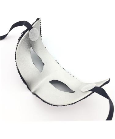 Angoily Masquerade Costume Eye Costumes Halloween Costume Party Black Outfit Black Maskes Halloween Party Wedding Dreses Makeup Men and Women Prom - Buy Online on GoSupps.com