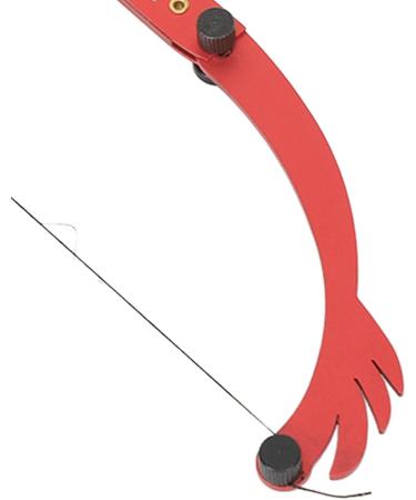Eyebrow Mapping Tool Simple Adjustable Eyebrow Ruler Set Foldable for Salon (Red) - Buy Online on GoSupps.com