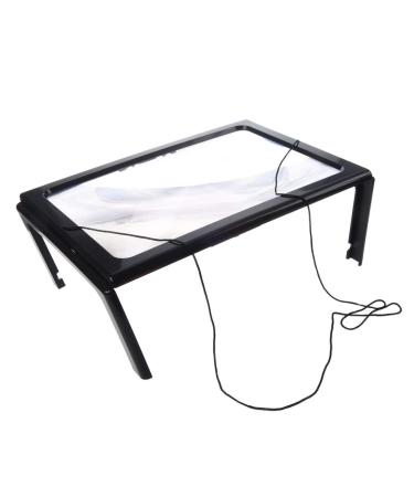 Giant Large Hands Free Magnifying Glass with Light LED Magnifier for Reading etc Good Times