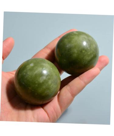 Tovinanna 2-Piece Jade Massage Handballs | Health & Exercise Balls for Hand Massage & Relaxation - Buy Online on GoSupps.com