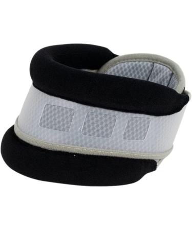 Ininosnp neck support bandage breathable height adjustable collar for neck pain and spine for women amp (color: black) black