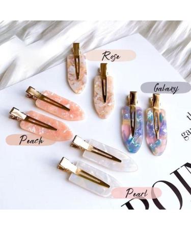 Women's No Bend Pink Hair Clips - Styling & Makeup Barrettes for Fashionable Looks - Buy Online on GoSupps.com