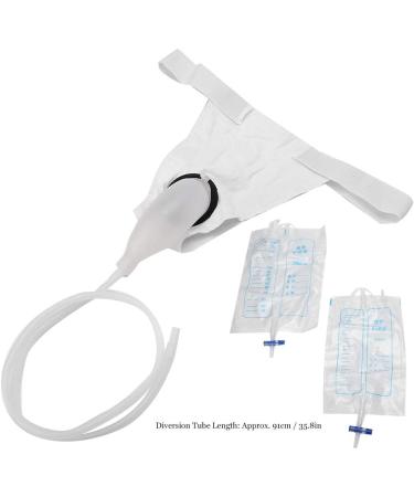 Reusable Silicone External Catheter for Men - Leak-Proof Urine Collection Bags for Travel & Comfort - Buy Online on GoSupps.com