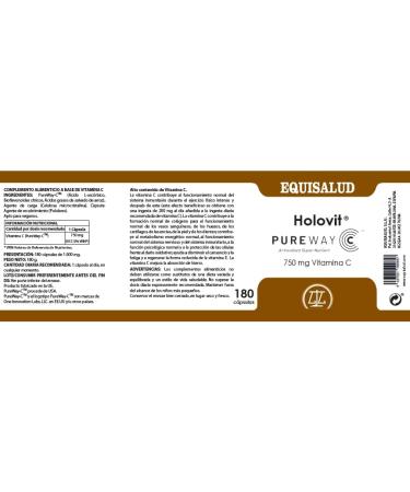 Equisalud HOLOVIT PURE WAYC 180cap is a comprehensive supplement offered in convenient capsule form When used consistently it supports normal body functions - Buy Online on GoSupps.com