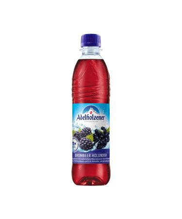 Adelholzener Blackberry Elderberry - 0.5L Bottles (Pack of 25) | Premium International Shipping - Buy Online on GoSupps.com
