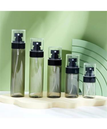 GeRRiT Fine Mist Clear Black Spray Bottle Portable Travel Dispenser Refillable Container for Cleaning Gardening Plant - Buy Online on GoSupps.com