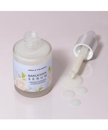 1% Bakuchiol Serum | Hyaluronic Acid | Improves texture evens out skin tone firmer and more elastic skin | Sebum regulator | Retinol alternative | Vegan | Natural formula | 30ml - Buy Online on GoSupps.com
