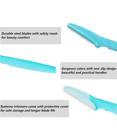 6 Pack Eyebrow Razors & Facial Hair Remover - Best Eyebrow Trimmer for Women & Men | International Shipping - Buy Online on GoSupps.com