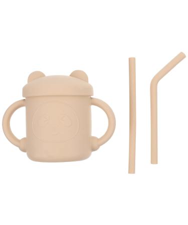 HEALLILY Silicone Sippy Cup for Babies and Toddlers Drinking and Drinking