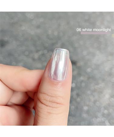 Manicure Magic Mirror Powder Set - Moonlight Powder Aurora Powder and Ice Transparent Powder - Nail Art Accessories - Buy Online on GoSupps.com