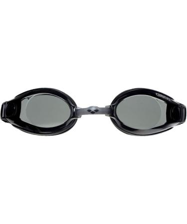 Shop Arena Zoom X-Fit Anti-Fog Swimming Glasses | Unisex Adult Goggles with UV Protection & Self-Adjusting Nose Bridge | Multicolored (Black-Moe Clear) - Buy Online on GoSupps.com