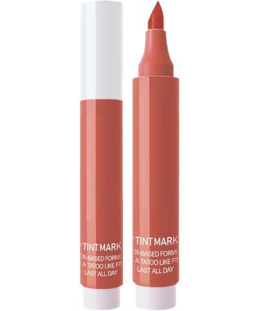 Moisturizing lip stain marker: precise angled tip pen liquid lip pencil | Long-lasting smudge-proof lip tint for women date makeup - Buy Online on GoSupps.com