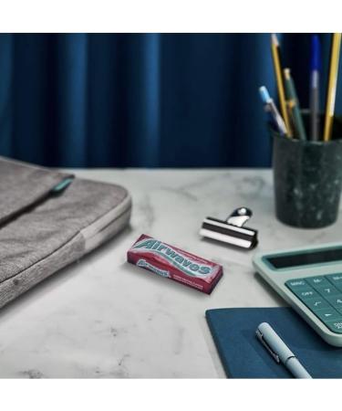 Airwaves Cherry Menthol Sugar Free Chewing Gum with Mint Freshness 5 Packs of 10 Pieces - Buy Online on GoSupps.com