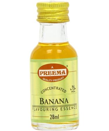 Preema | Banana Flavouring Essence 12X28ml X 12 Trays (144 Bottles) | Prefect For Baking | Halal | Premium Quality - Buy Online on GoSupps.com