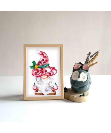 Christmas Quilling Kits Paper Filigree Painting kit for Adults Beginner  Exquisite Handmade for DIY Paper Filigree Painting Kits  Home Room Wall Art Decor- 8 * 10-inch Christmas Elf (Basic) Christmas Elf Basic - Buy Online on GoSupps.com