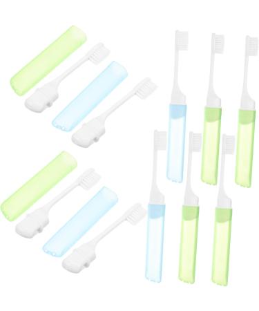 Healvian 20 STK Portable Travel Toothbrush Set - Soft Bristle Foldable Cleaning Brush for Daily Use - Buy Online on GoSupps.com