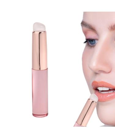 Silicone Lip Applicator - Silicone Lip Brush Versatile Reusable Lip Portable Brush for Lipstick Concealer Applicator Transparent