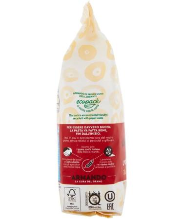  Italian Gourmet E.R. Armando L'Orecchietta Bronze Pasta 100% Italian Pasta 500 g + Tomato Pulp Italian Gourmet Tomato Pulp 400 g Box of 12 - Buy Online on GoSupps.com