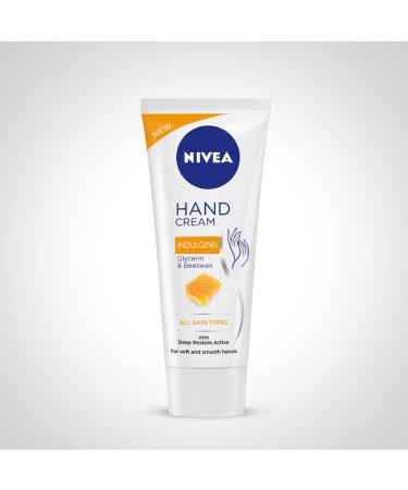 NIVEA Hand Cream Soothing Glycerin & Olive for All Skin Types - 75 GM | Nourishing Moisturizer for Healthy Skin - International Shipping Available - Buy Online on GoSupps.com