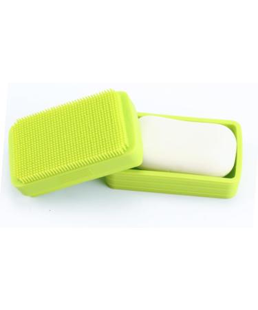 Ciieeo 3pcs Box Soap Holder Camping Soap Case Silicone Soap Stand Body Scrubber Travel Soap Case Body Scruber Soapdish Soap Case with Lid Soap Scrubber Soap Drainers Soap Dish With Cover - Buy Online on GoSupps.com