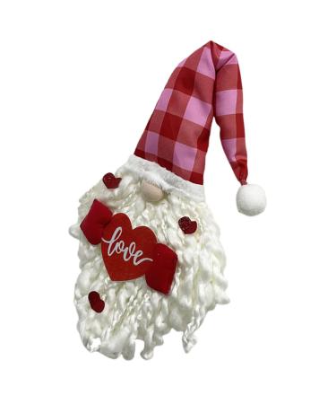 Yardenfun Faceless Old Man Pendant The Ornament Home Decor Gnome Hanging Decor Romantic Elder Props