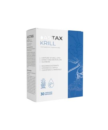 AstaxKrill combination of astaxanthin and omega-3 fatty acids in one capsule