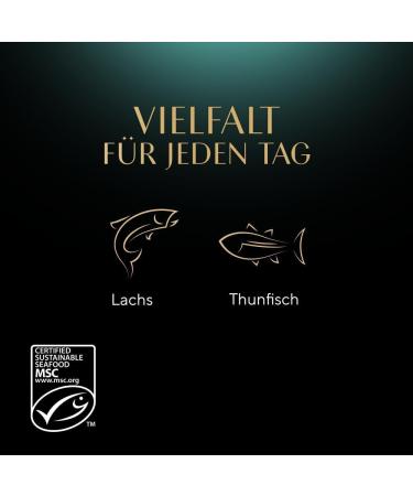 Buy Sheba Fresh Cuisine Taste of Tokyo - Premium Tuna & Salmon Wet Cat Food - 6 x 50g Pouches - MSC Certified Quality - Buy Online on GoSupps.com