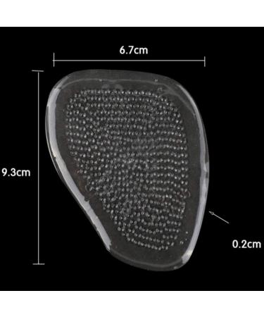 Milisten Silicone Forefoot Pads | Non-Slip Gel Cushion for High Heels & Sandals - Comfort for Men & Women - Buy Online on GoSupps.com