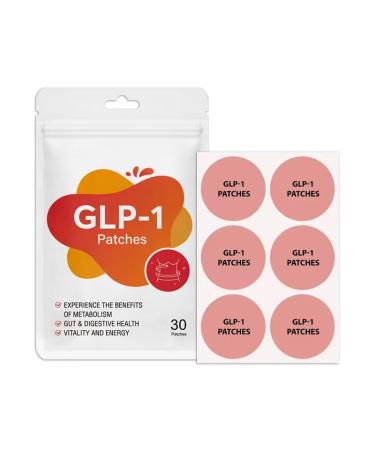 Slrvio GLP-1 Patch -8-Hour Long-Lasting Formula Support - Suitable for Men and Women's with L-Glutamine Berberine Cinnamon & Pomegranate(30 Packs)