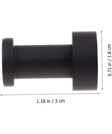 FELTECHELECTR 4 Pcs Bathroom Towel Hook Towel Hooks for Wall Bathroom Hooks Coat Hooks Hat Hanger Door Brass Black - Buy Online on GoSupps.com