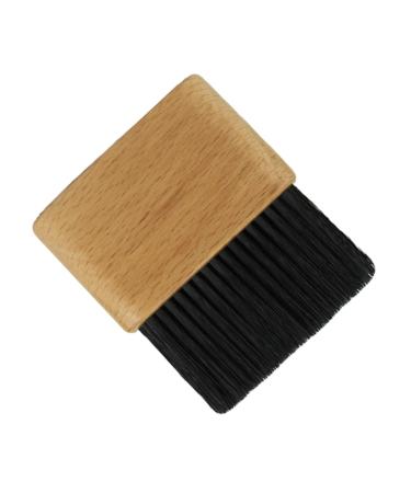 DOITOOL 1pc Cleaning Brush Face Duster Car Duster Salon Barber Duster Salon Duster Cleaning Duster Salon Haircut Duster Styling Comb Hair Brush Hair Removal Brush Wooden Neck