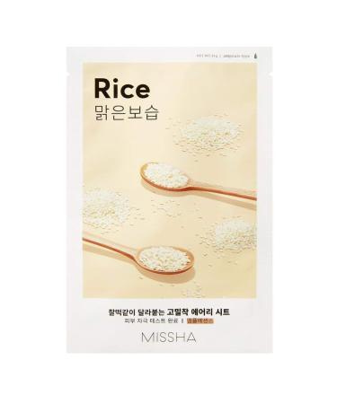 Buy MISSHA Pure Source Cell Sheet Mask (Rice) - Hydrating & Nourishing 21g - International Shipping Available - Buy Online on GoSupps.com