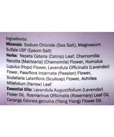 Nuwati Herbals Dreamtime Herbal Bath Salts - Lavender & Chamomile 18oz - Buy Online on GoSupps.com
