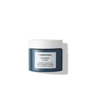 Comfort Zone Renight Cream - 60ml Box - Nourishing - Rich Texture - Organic Goji Berry - Tomato Extract - For Dehydrated and Stressed Skin - Suitable for Vegans - Natural Ingredients