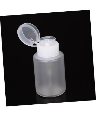  SOESFOUFU Set of 4 Airless Pump Nail Polish Remover Bottles 120ml Pressure Pump Bottles Manicure Cleaner Travel and Home Storage - Buy Online on GoSupps.com