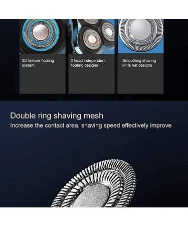 USB Rechargeable Electric Shaver & Grooming Kit - Waterproof Cordless Rotary Razor for Travel & Home Use - Buy Online on GoSupps.com