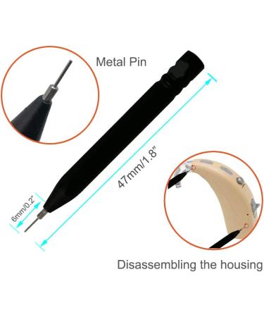 Hearing Aid Amplifier Cleaning Tool Kit - 8 Pieces with Case - Buy Online on GoSupps.com