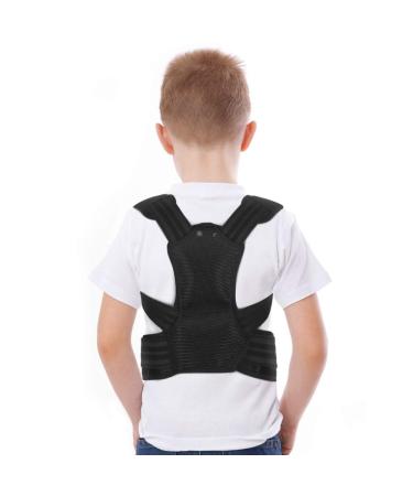 Painting correction for children back keeping bandage with adjustable shoulder cushions for teenagers to support the spine improves posture and prevents slipping size S