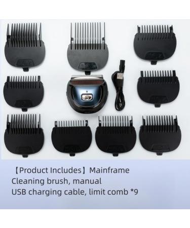 Hair Clipper Usb Rechargeable Electric Hair Clippers Electric Hair Clippers Household Electric Push Clippers Self-Service Men'S Hair Clippers. (Gray) - Buy Online on GoSupps.com