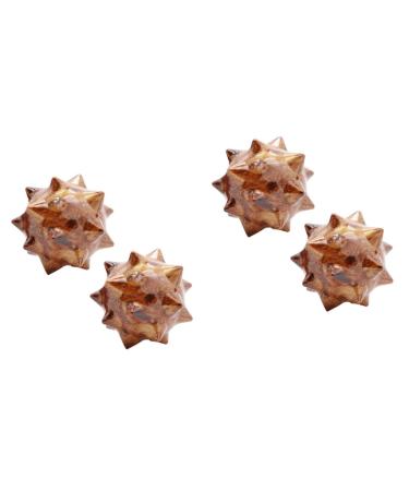 Gleavi 2 STK massage ball lacrosse massage roller finger massage device Hand massager Tool message therapy meridian scroll wheel dragon and phoenix ball massage stick massage bay 5x5cmx2pcs braunx2st