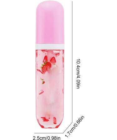 Fruit Oil Transparent Moisturizing Lip Care Product | Natural Lip Makeup for Wedding Banquet Party Environmentally Friendly Portable Lip Care Product - Buy Online on GoSupps.com