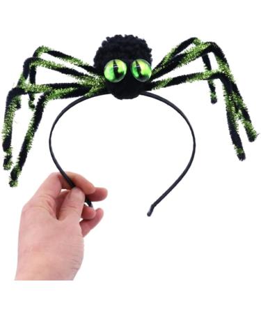JSGHGDF Funny Araneid Birthday Party Spiderling Headwear Hair Halloween Costume Hairband Green - Buy Online on GoSupps.com