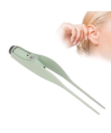 Ear Wax Removal Tool Rechargeable Ear Pick with LED Light Ear Wax Cleaner Earwax Removal Kit for Kids and Adults Ear Wax Cleaner Kit with Storage Box Ear Cleaner for Children Green