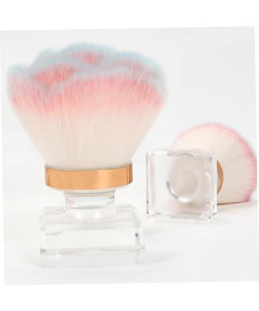 Beavorty powder brush nail dust brush makeup nail cleaning makeup supplies cosmetic applicator manicure blush brush cosmetic abs dense travel foundation - Buy Online on GoSupps.com